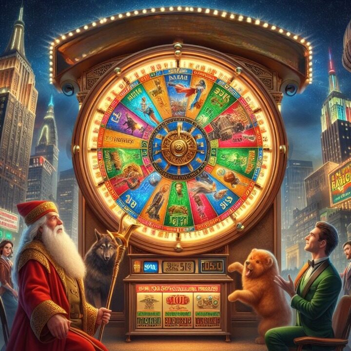 The Wheel of Fortune is an iconic game of chance that has captivated audiences for decades with its colorful wheel, dazzling prizes, and suspenseful gameplay.